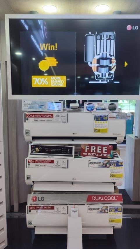 LG SPLIT TYPE INVERTER AIRCON WITH FREE INSTALL (Category: Air Conditioning and Heating) located in Quezon City. Submitted by annys.online (Listing ID 1242226822, Image 1). Description: LG SPLIT TYPE INVERTER AIRCON WITH FREE INSTALL STANDARD INVERTER HSN24ISY Cash: 50,300 HSN18ISY Cash: 42,000 HSN12ISY Cash: 33,000 HSN09ISY Cash: 28,900 PREMIUM HSN30IPC Cash: 91,500 HSN24IPX Cash: 54,500 HSN18IPX Cash: 46,700 HSN12IPX Cash: 36,500 HSN09IPX Cash:
