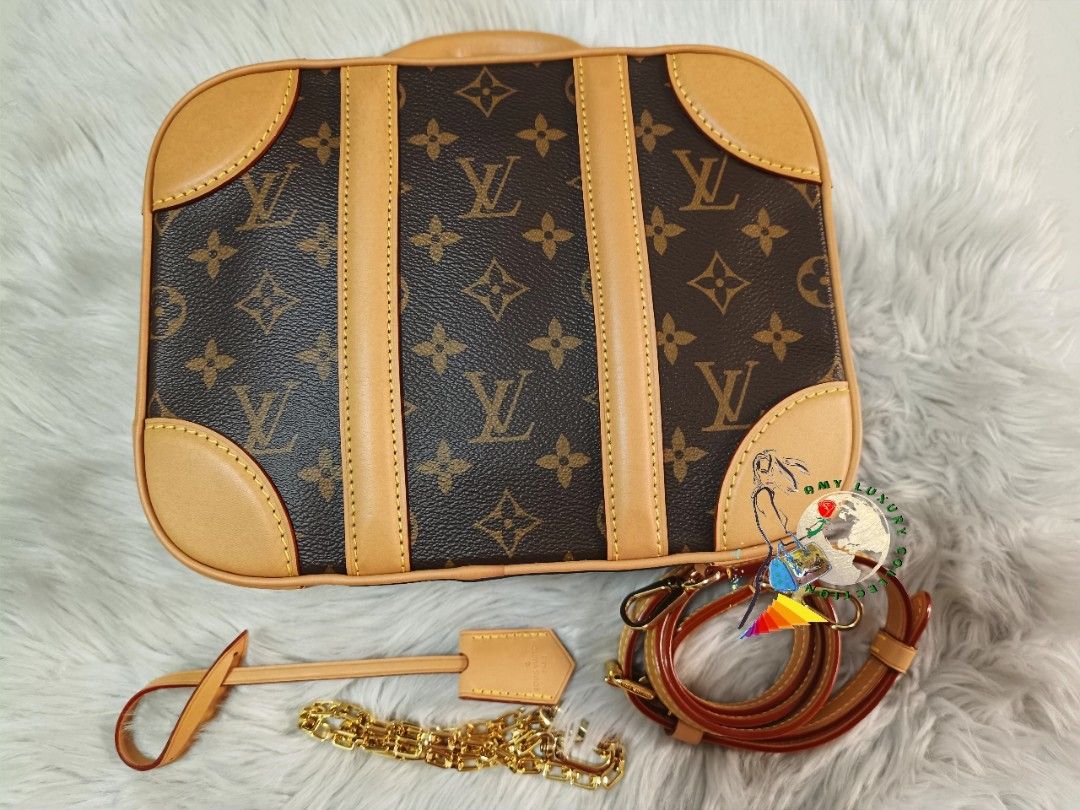 Louis Vuitton Lv Valisette Pm ( Small Luggage Bag ), Luxury, Bags & Wallets  On Carousell
