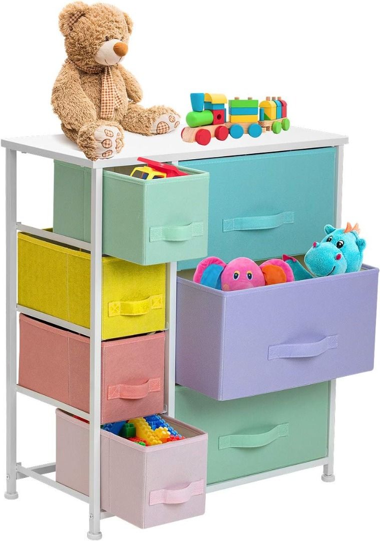 Toy Box Chest Storage Organizer for Boys Girls - Large Kids Collapsible Toy Bins Container with Lids and Handles for Bedroom ,Playroom,Nursery,Clothes