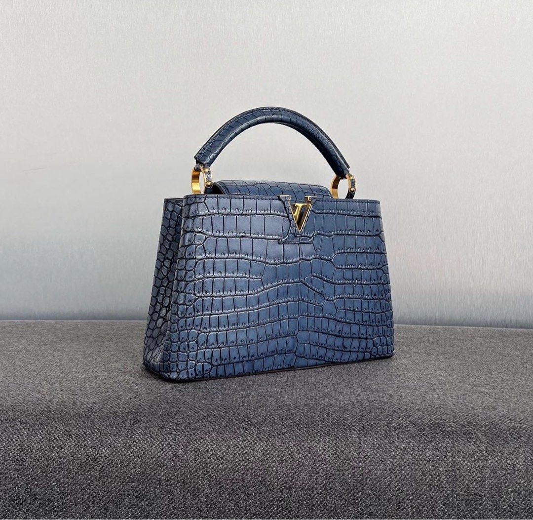 Louis Vuitton Capucines Bb In Crocodile Brillant | ModeSens
