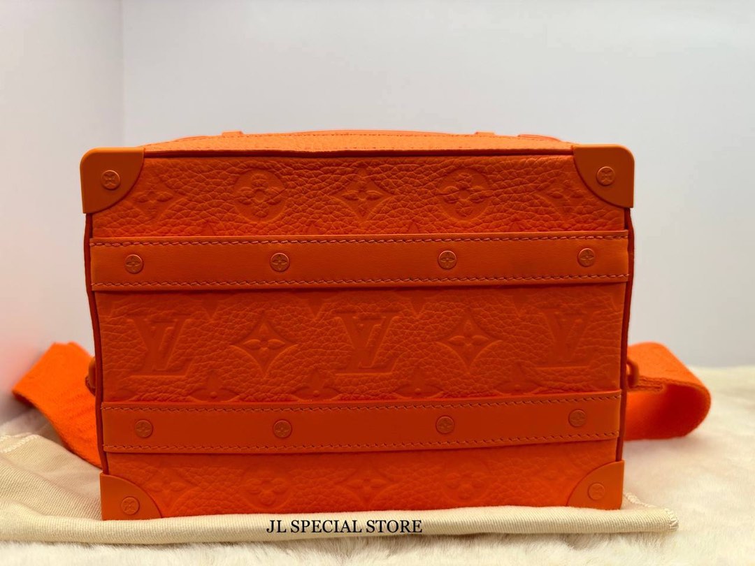 Louis Vuitton Soft Trunk Monogram MCA Orange in Taurillon Leather with  Orange - US