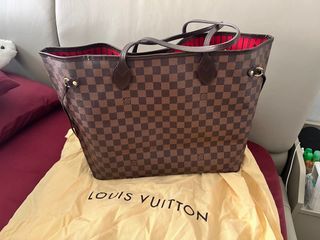 Lv neverfull serial number✓, Luxury, Bags & Wallets on Carousell