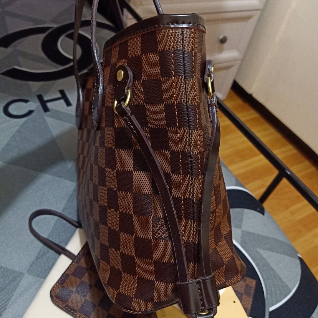 Used louis vuitton lv neverfull N51105 MM medium bag, Luxury, Bags &  Wallets on Carousell