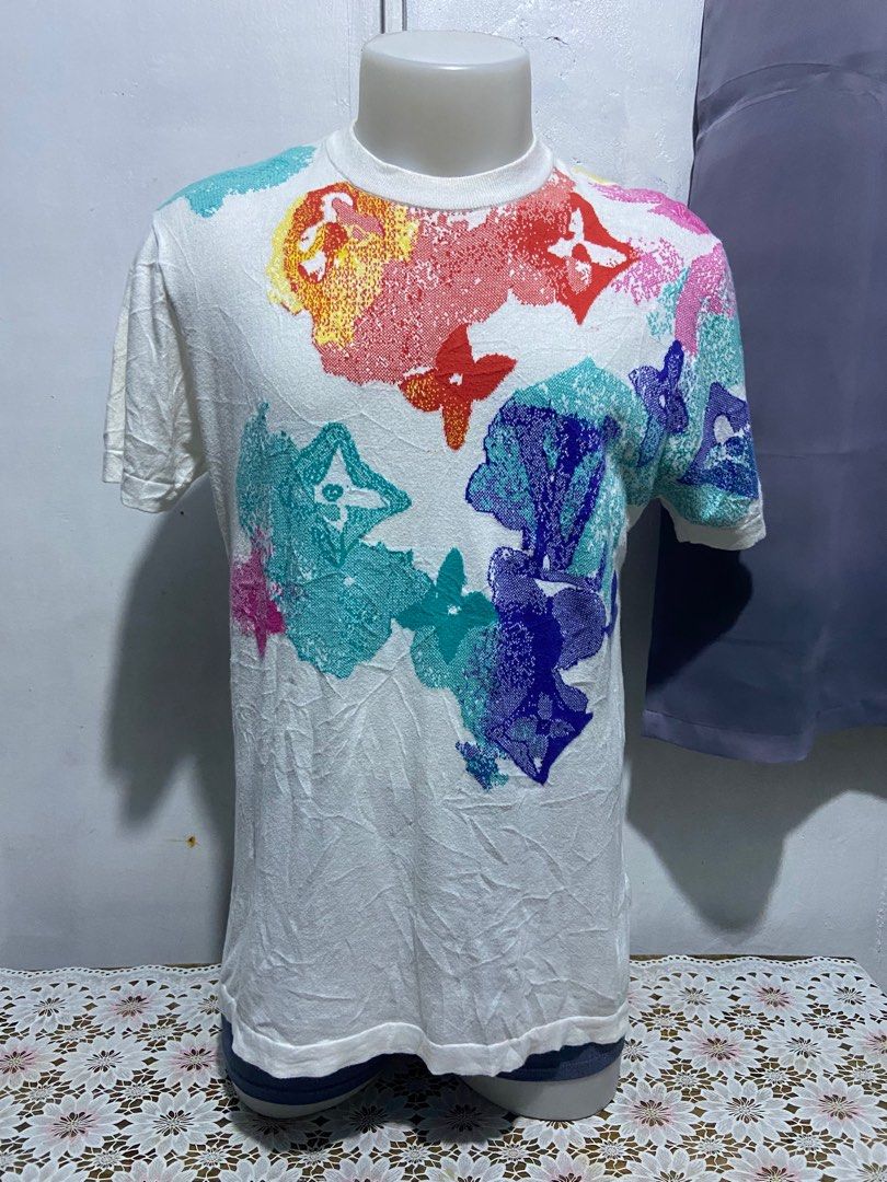 Watercolor monogram polo shirt LV, Men's Fashion, Tops & Sets, Tshirts &  Polo Shirts on Carousell