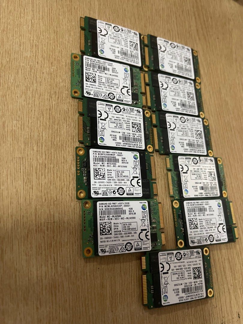 M SATA 256 SSD, Computers & Tech, Laptops & Notebooks on Carousell