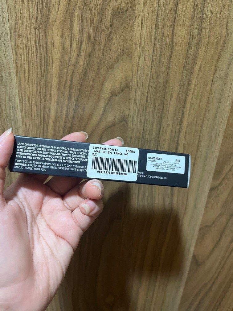 MAC Studio Fix Every-Wear All over Face Pen (Category: Makeup) located in Mandaluyong City. Submitted by melabells (Listing ID 1242185459, Image 3). Description: Only swatched. Can be used as concealer or foundation! 🫶🏼 RFS: wrong shade.