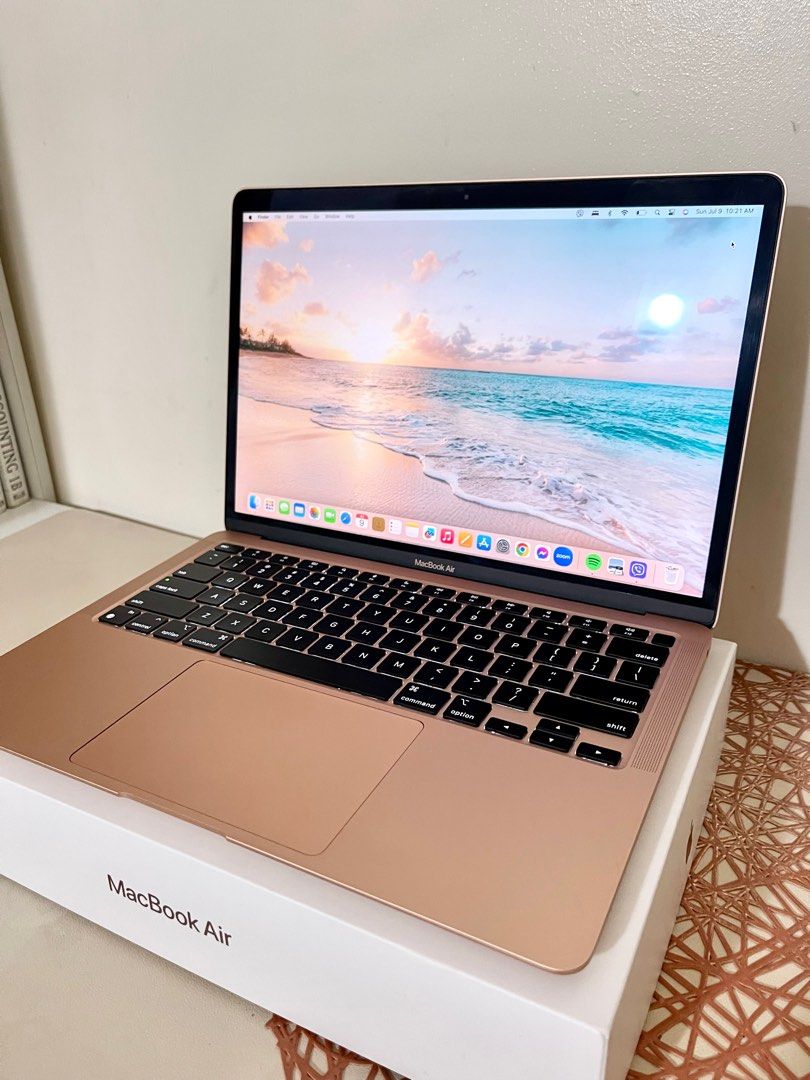 MacBook Air M1 13inch 2020 (rosegold) on Carousell