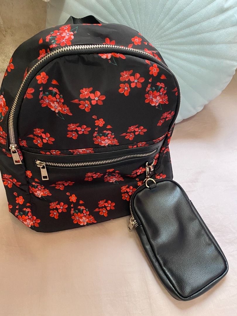 Steve madden red mini backpack outlet