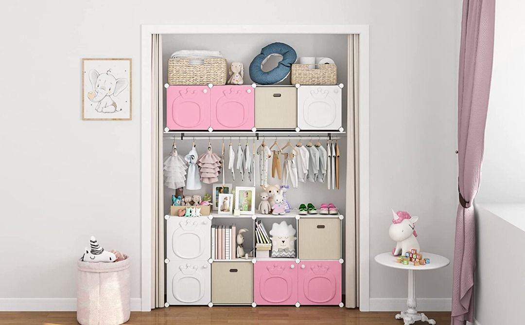Nursery wardrobe closet sale