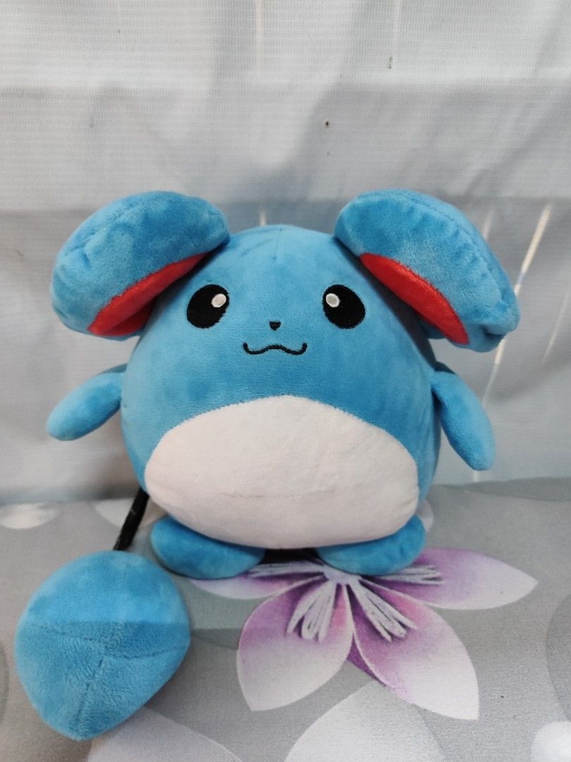 Pokemon Center Marill Plush Toys, Hobbies & Toys, Toys & Games on Carousell