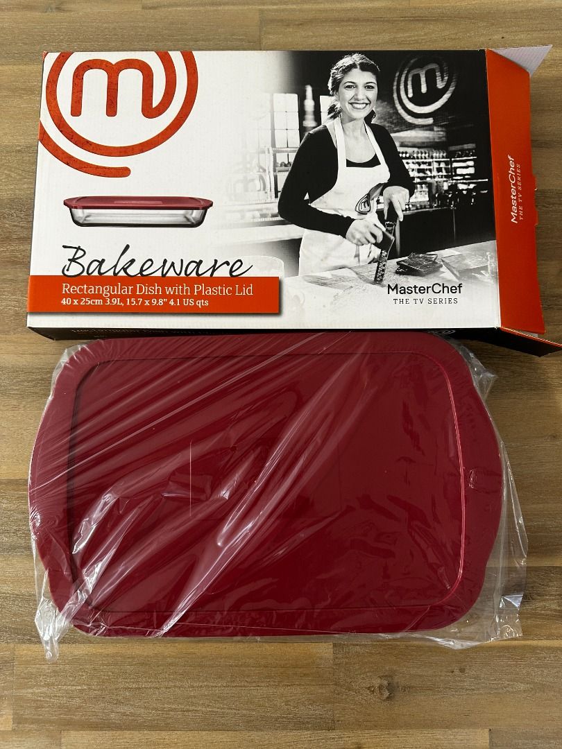 MasterChef The TV Series Bakeware Rectangular Dish with Plastic Lid