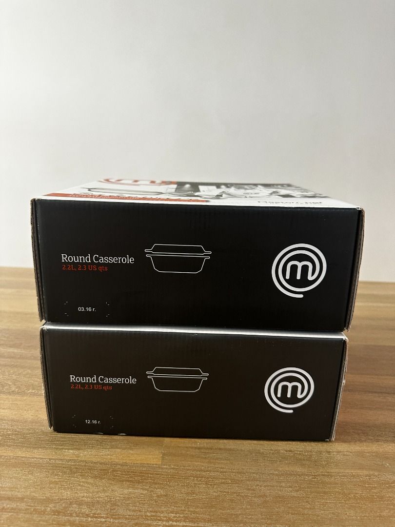 MasterChef The TV Series Bakeware Round Casserole (Quantity x 2