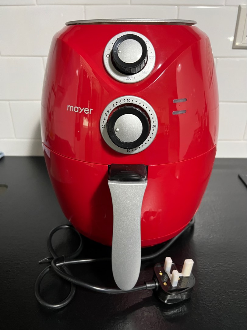 Mayer Air Fryer MMAF68 (Red), TV & Home Appliances, Kitchen