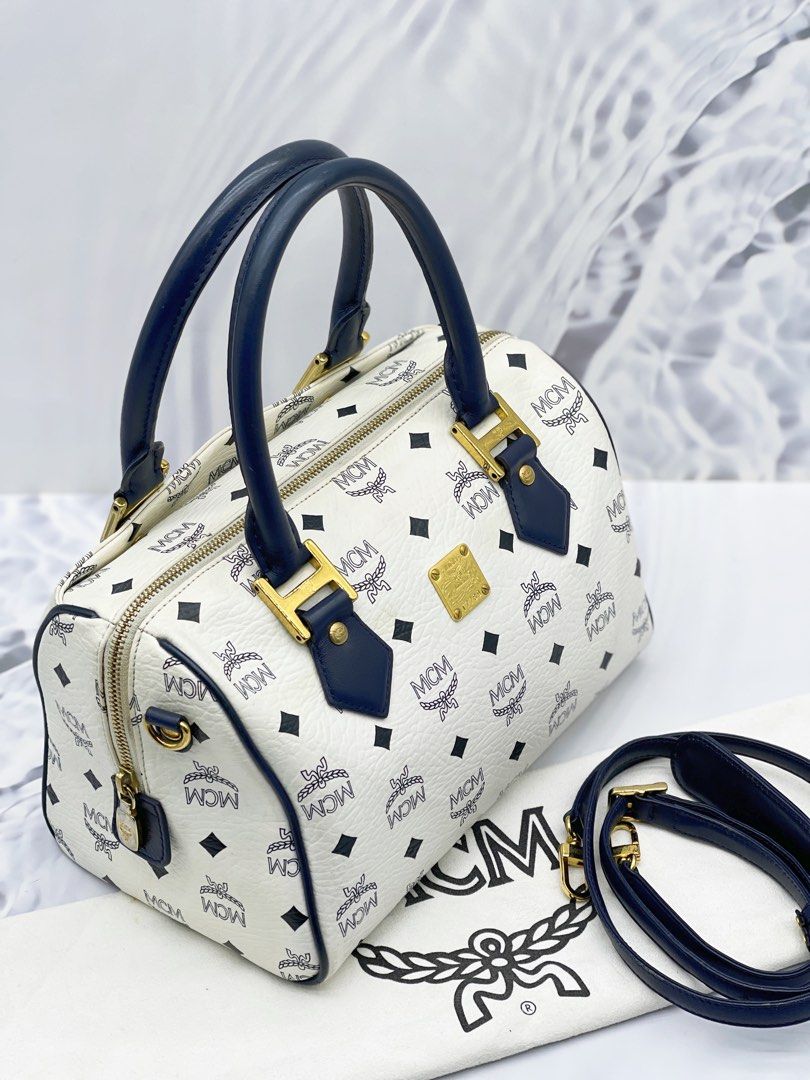 Mcm discount visetos strap
