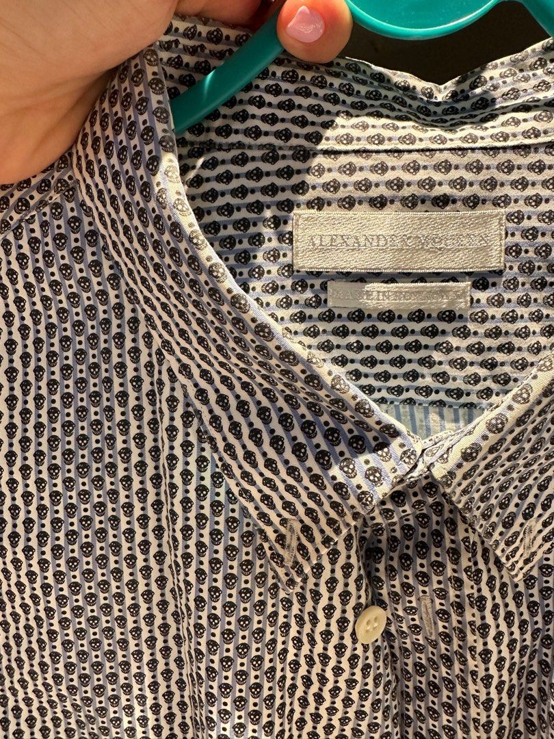 Alexander mcqueen short sleeve shirt new arrivals