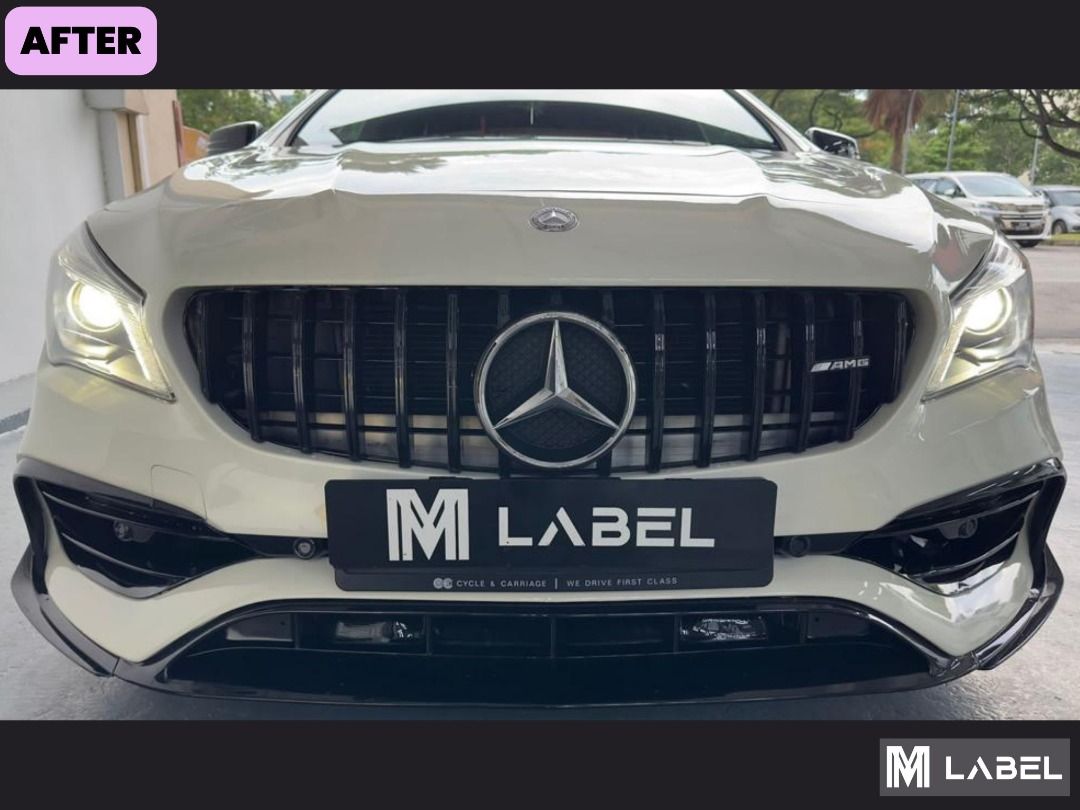 Mercedes Ben CLA Headlight Restoration, Car Accessories, Car