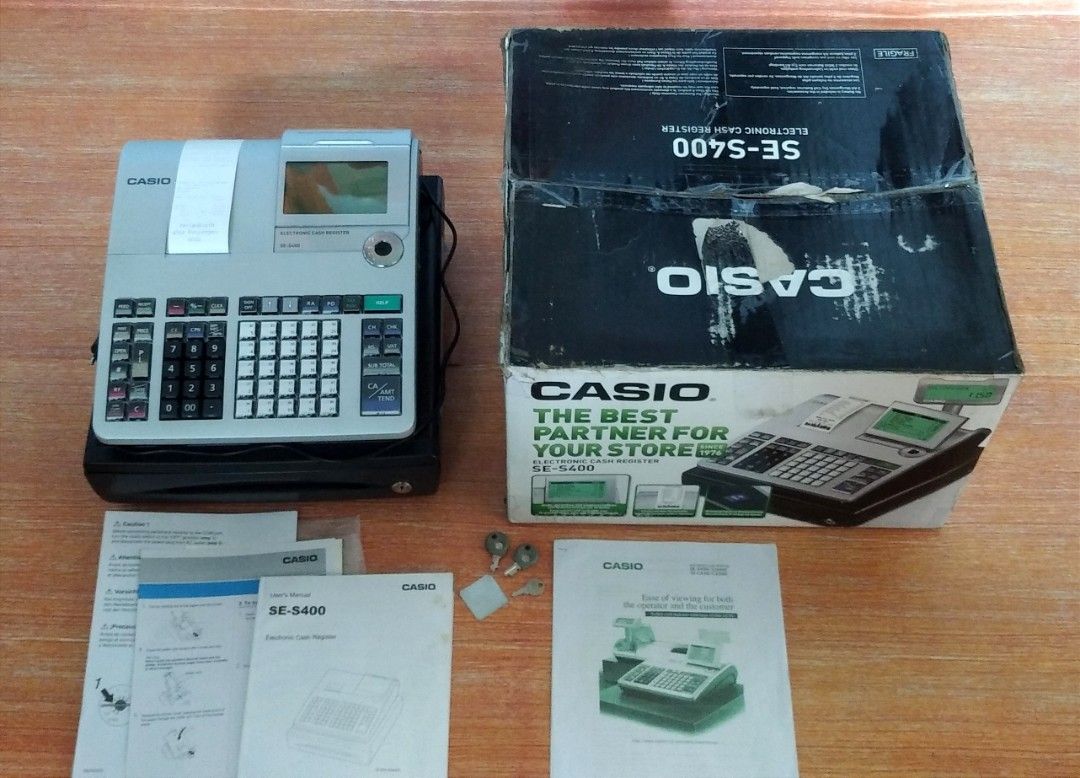 MESIN KASIR CASIO SE S-400 (PRELOVED), Elektronik, Lainnya di
