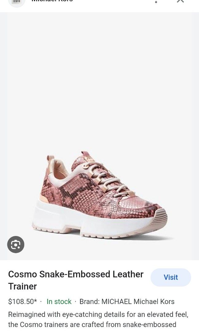 Michael kors 2025 cosmo snake