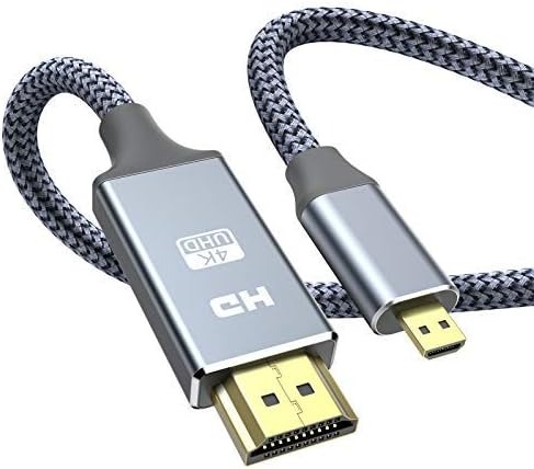 Micro HDMI to HDMI Cable Micro HDMI to HDMI 1.8m (Micro Type D Male to ...