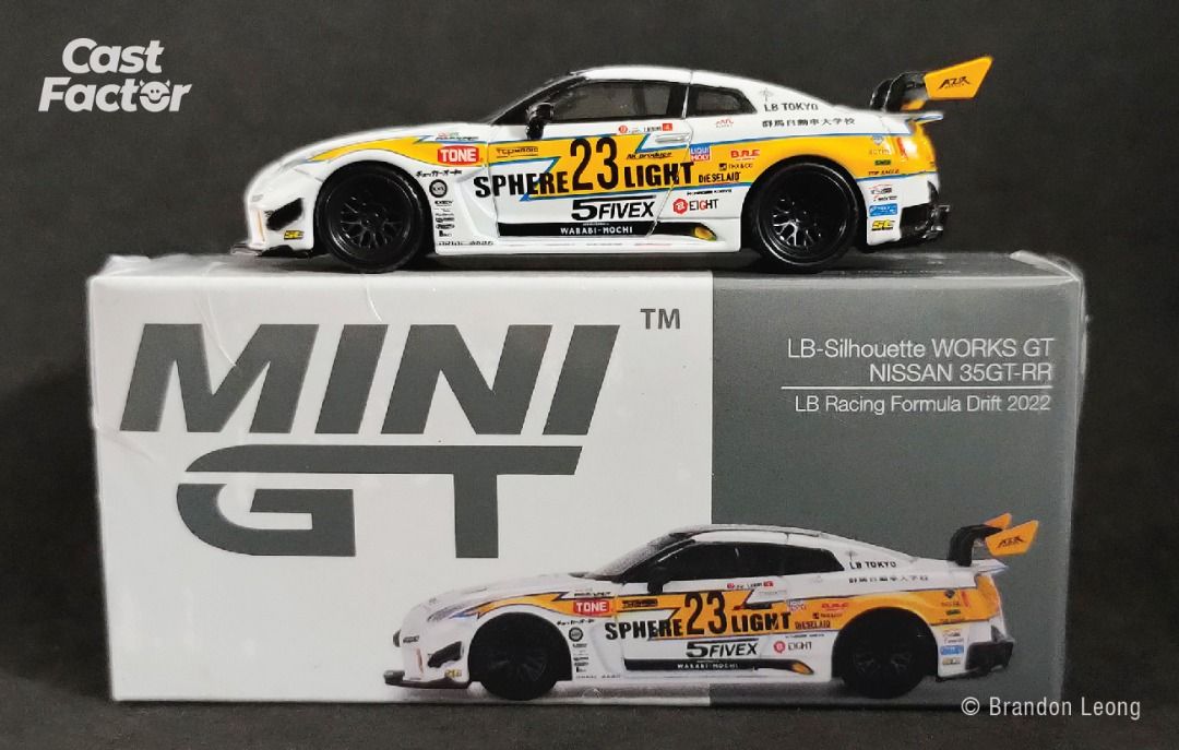 MINI GT No.491 フォーミュラドリフト GT-R35-