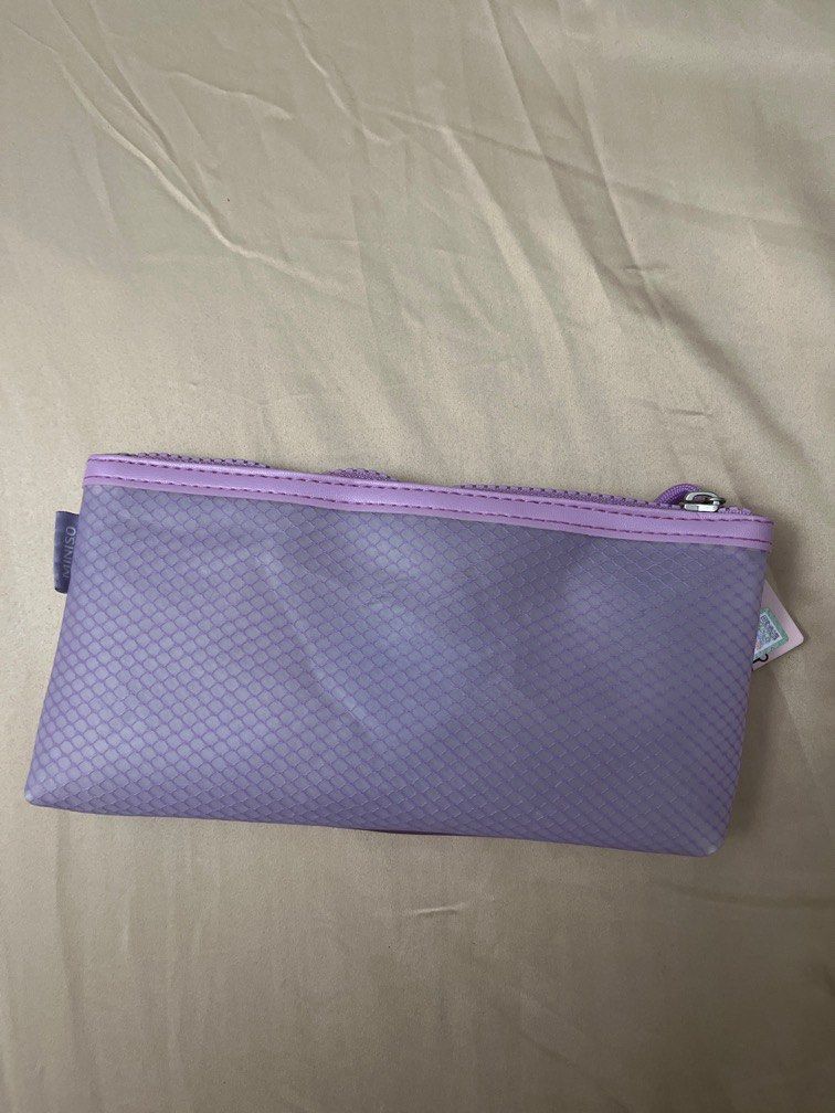 Miniso Kuromi Plastic Pouch/Pencil case, Women's Fashion, Bags ...