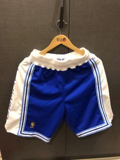 全新Mitchell&Ness NBA 球員版球褲 籃球短褲 1996-97 Alt 湖人 草寫藍