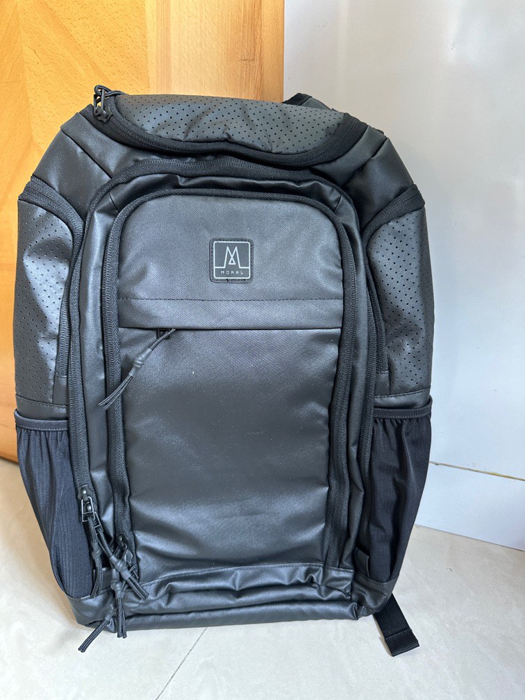 Moral backpack in black, 男裝, 袋, 背包 Carousell