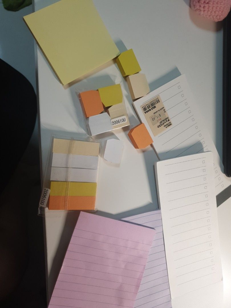MUJI INDEX TABS;STICKY NOTES /OTHER POST IT NOTES, Hobbies & Toys, Stationery & Craft