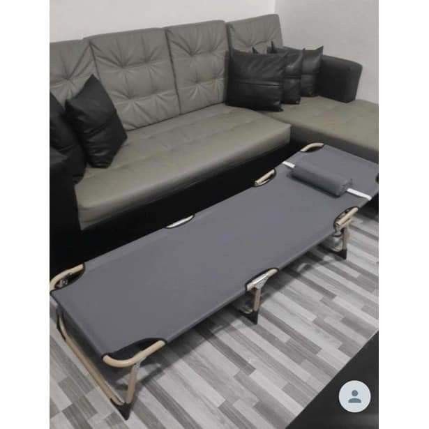 Multifunctional folding bed Easy to Carry folding chair (Category: Bed Frames & Mattresses) located in Manila. Submitted by dangcalais53426 (Listing ID 1242287215, Image 1). Description: Multifunctional folding bed Easy to Carry folding chair.