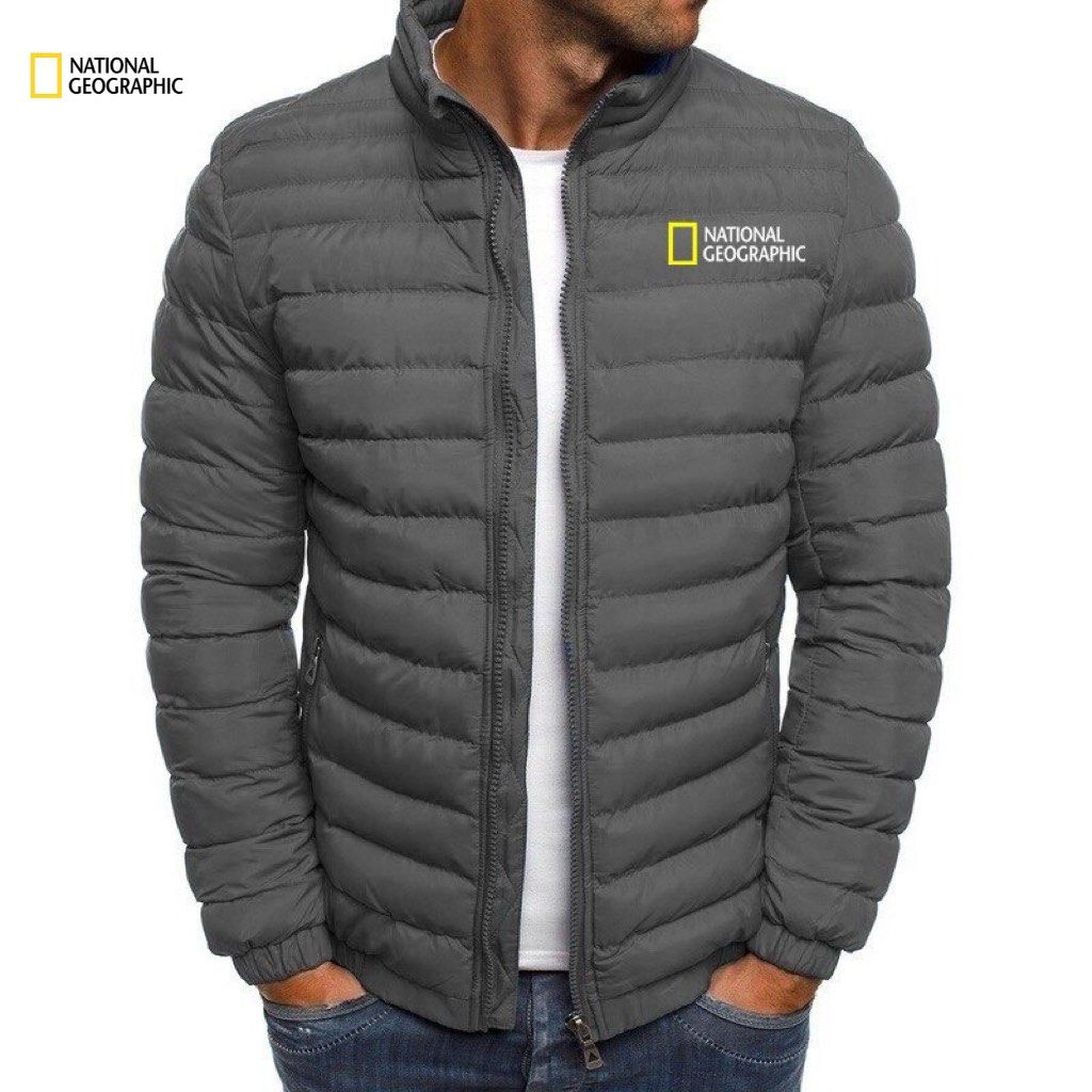 🔥National Geographic unisex Clothing Winter Jacket Men Plus