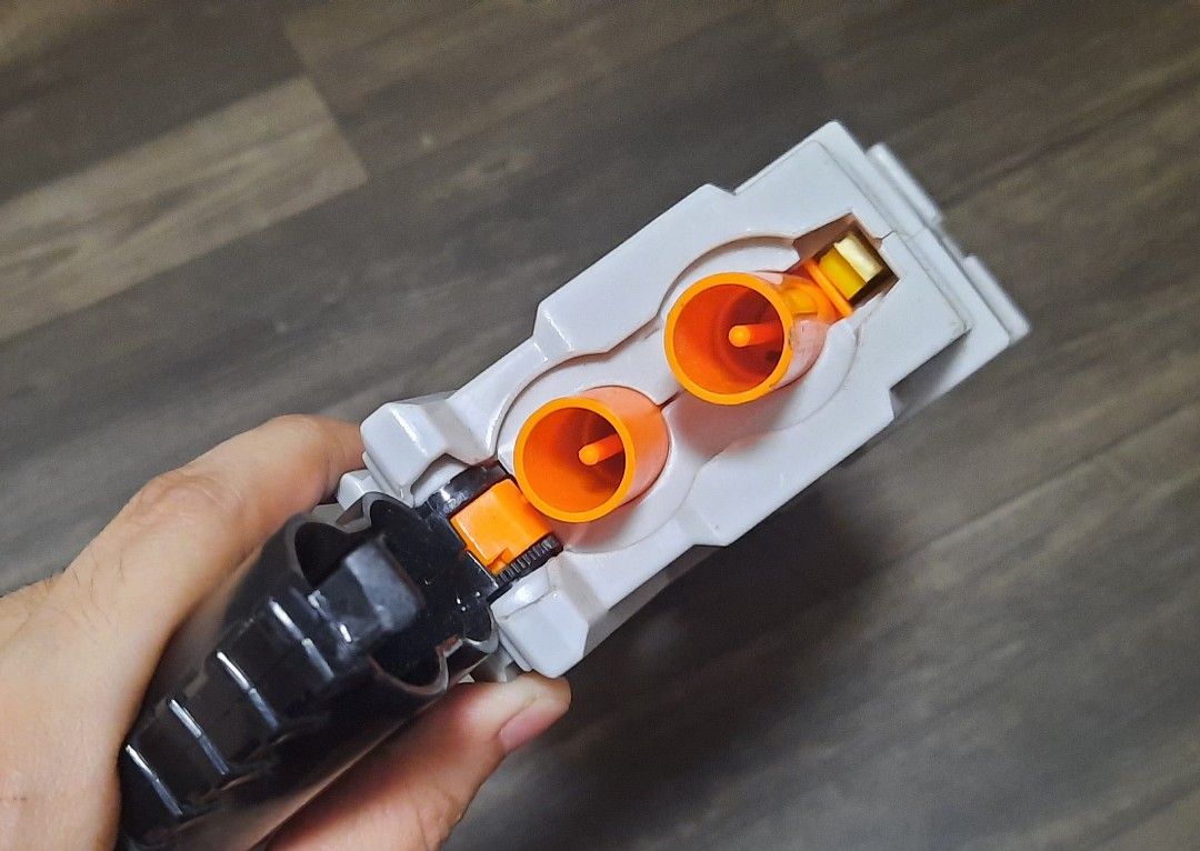Nerf Zombie Xshot Vigilante (Category: Action & Battle Toys) located in Antipolo. Submitted by etcph.101 (Listing ID 1242237089, Image 2). Description: Working well. Lakas mag fire 😁 Issue yung lock nya (see 2nd photo) Baka kaya nyo po remedyohan..