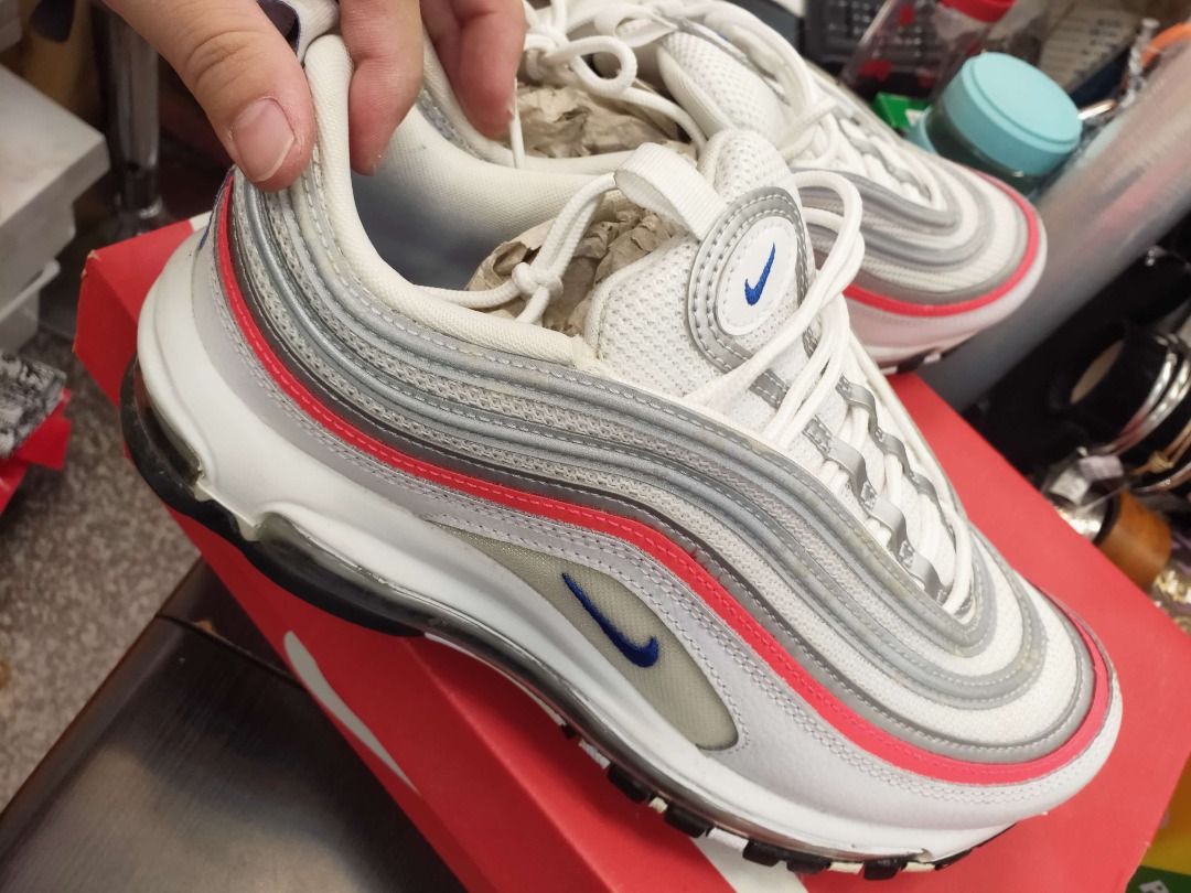 NIKE 耐吉休閒鞋Air Max 97 運動女鞋經典款氣墊舒適避震26CM $1590, 她