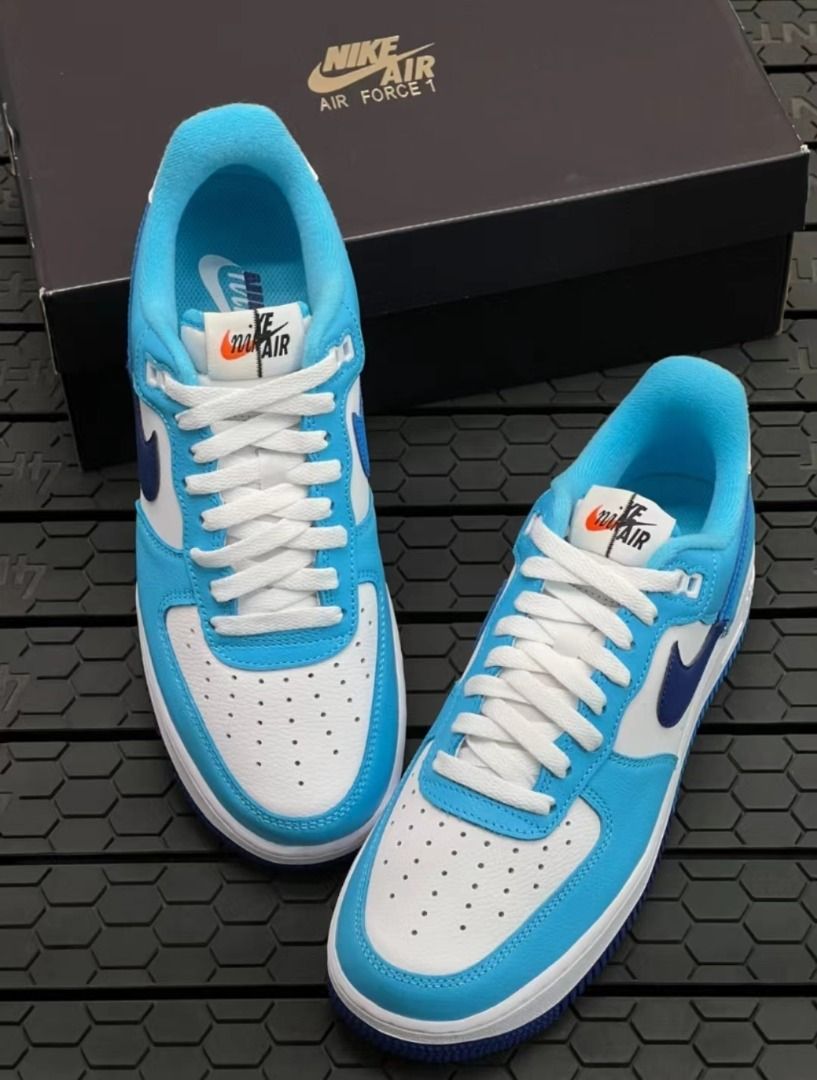 🔥🔥全新正品Nike Air Force 1 Low Split “Light Photo Blue” 耐磨透氣