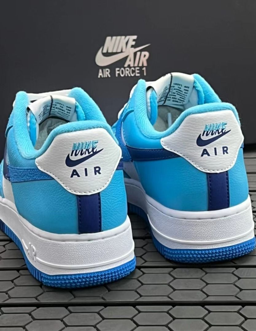 🔥🔥全新正品Nike Air Force 1 Low Split “Light Photo Blue” 耐磨透氣