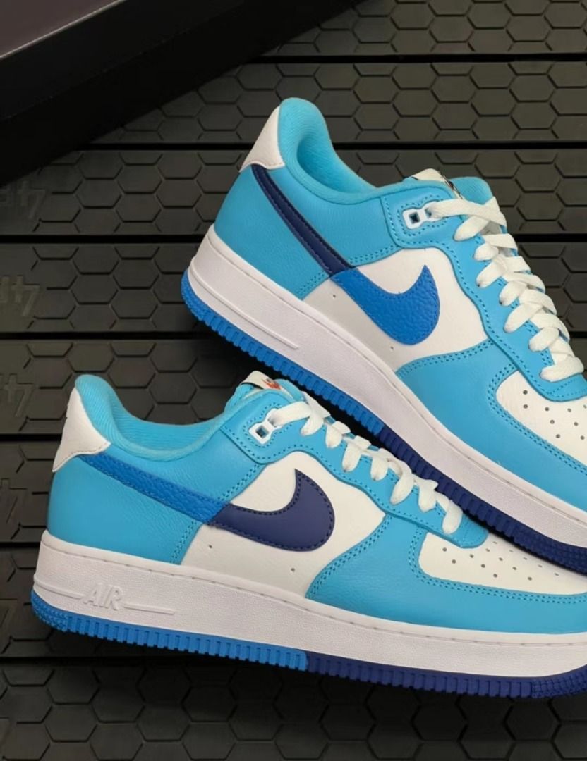 🔥🔥全新正品Nike Air Force 1 Low Split “Light Photo Blue” 耐磨透氣