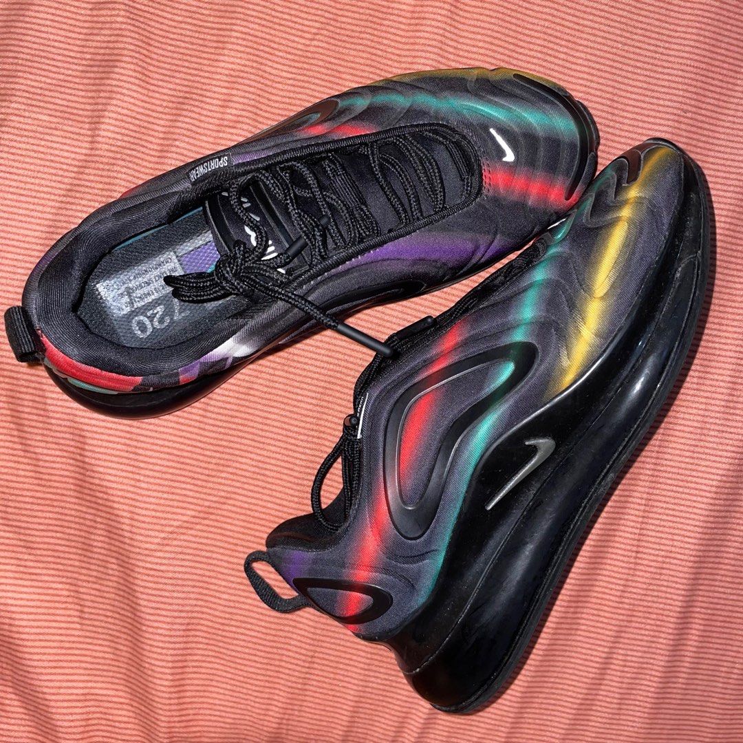Nike Air Max 720 Neon Streaks Women s Fashion Footwear Sneakers on Carousell