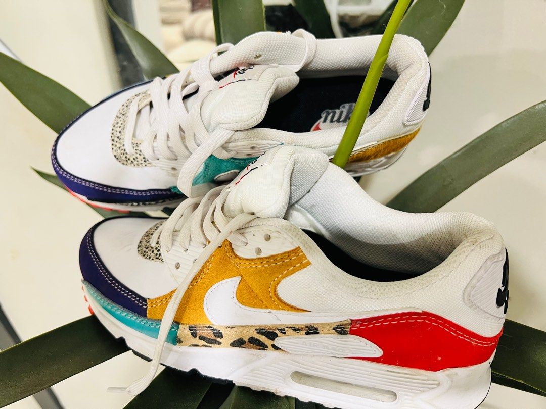 Nike Air Max 90 SE animal sneakers Women s Fashion Footwear