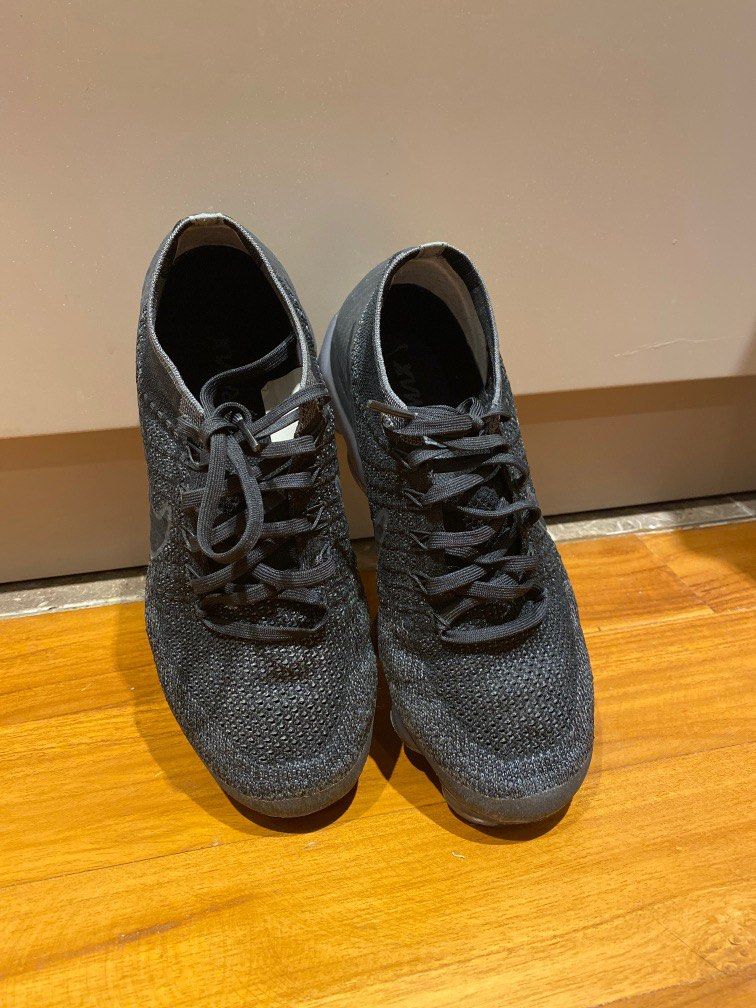 Vapormax flyknit triple discount black 1.0