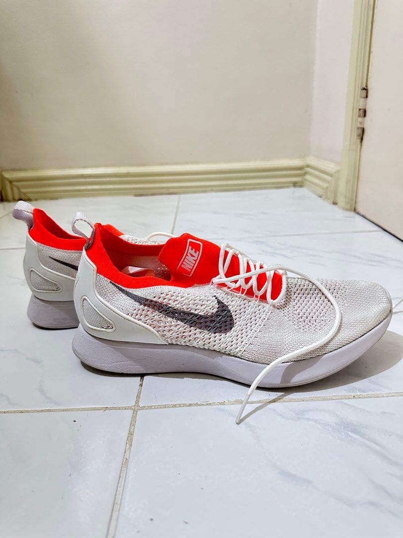 Nike air max zoom mariah flyknit racer white/orange online