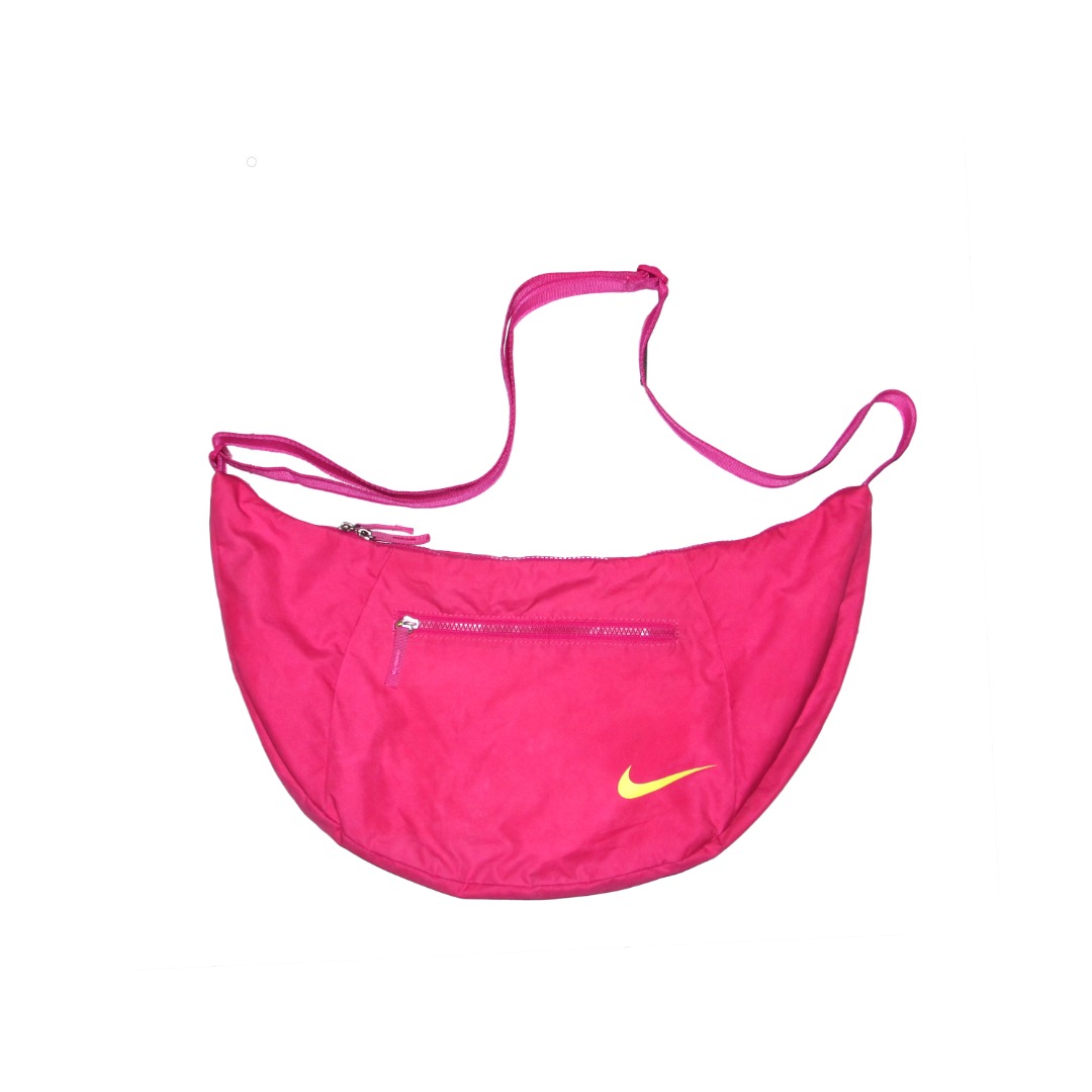 nike pink belt bag