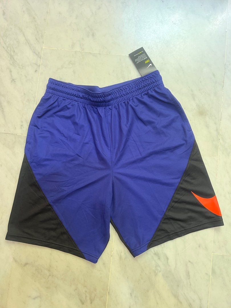 Purple and hotsell blue nike shorts