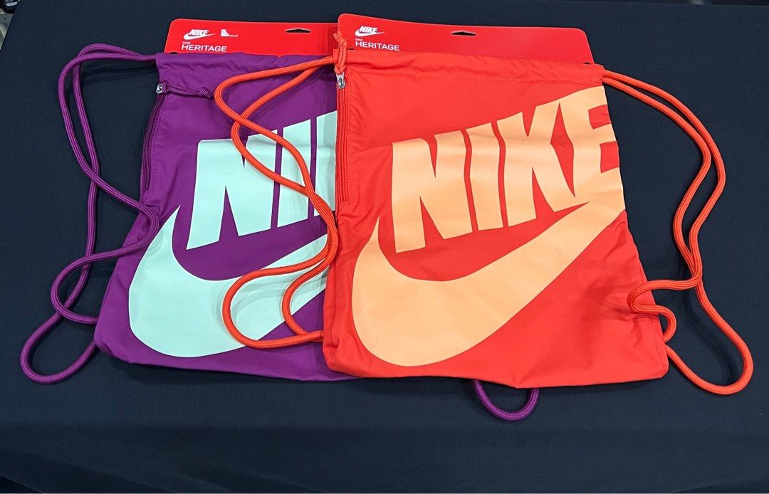 Nike purple bag on Carousell