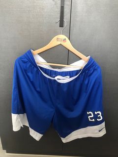 Nike Team 藍白籃球短褲 球褲 2XL 亞版（繡號）