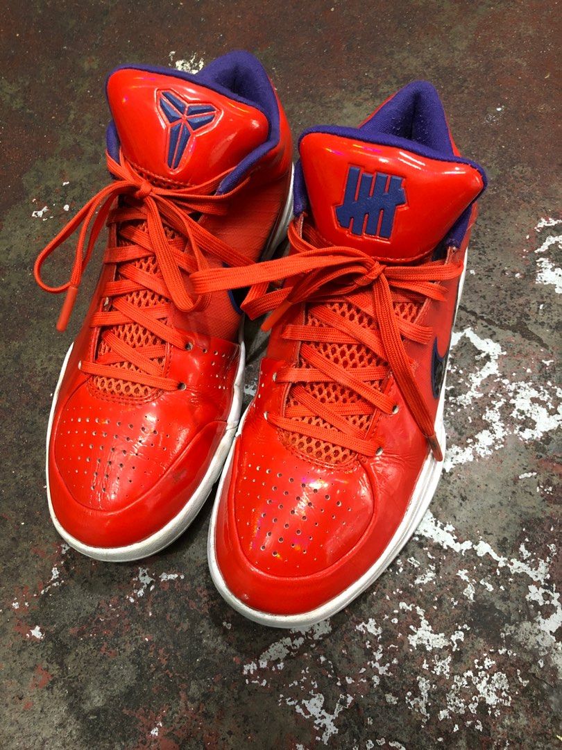Nike Undefeated x Kobe 4 Proto Team Orange 25.5 cm Men s