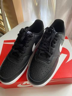 NIKE WOMEN's COURT VISION Black • Size US 9 • BRAND NEW ORIGINAL WITH BOX • Shopee checkout available