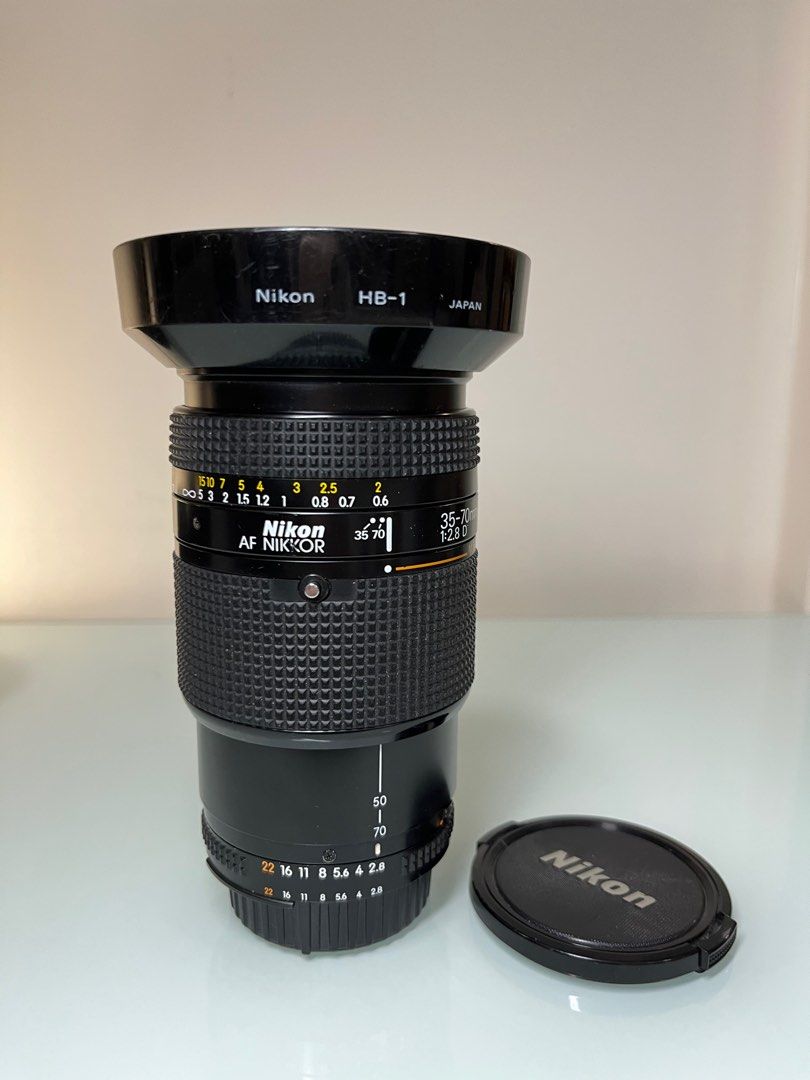 Nikon AF Zoom-Nikkor 35-70mm f/2.8D, 攝影器材, 鏡頭及裝備- Carousell