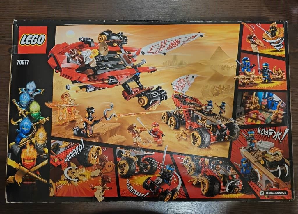 Lego ninjago set 70677 best sale