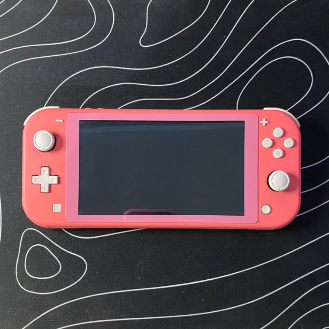 Nintendo Switch Lite - Coral Pink, Video Gaming, Video Game Consoles ...