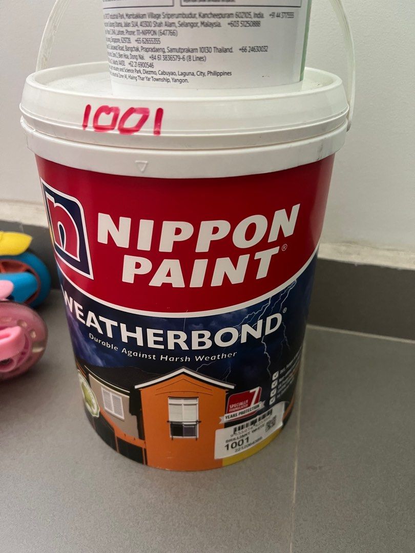 Nippon Paint Weatherbond, Furniture & Home Living, Home Improvement