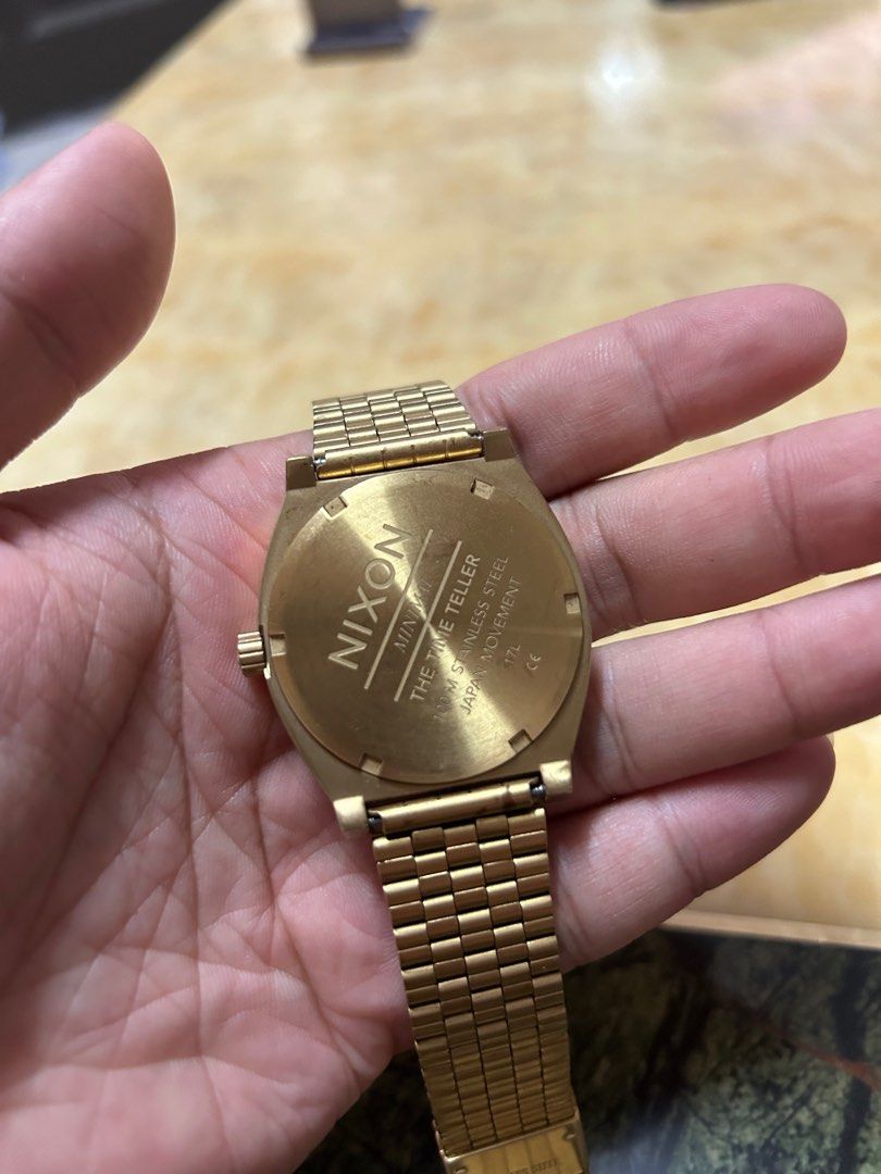 Nixon minimal the time teller 100m stainless steel japan movement online